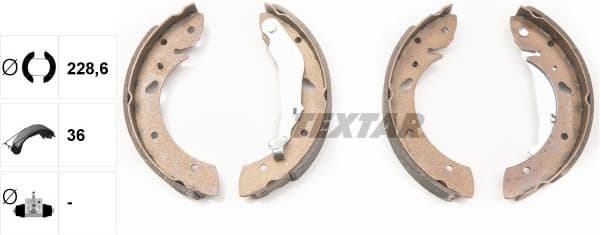Brake Shoe Set 91053400