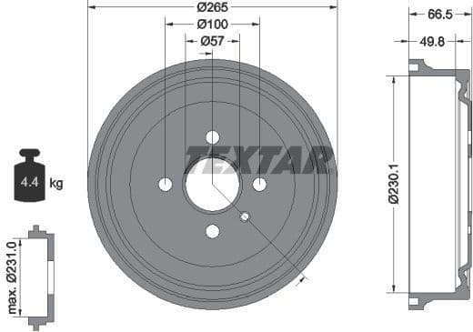 Brake Drum 94020300