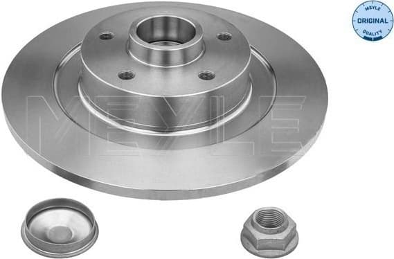 Brake Disc MEYLE-ORIGINAL: True to OE. 16-15 523 4119