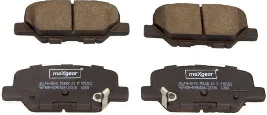Brake Pad Set, disc brake 19-3043
