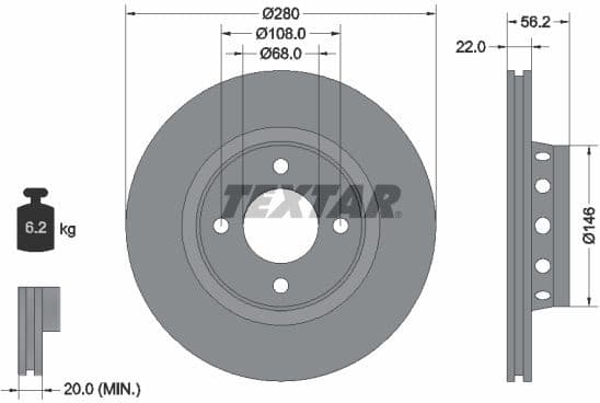 Brake Disc 92060600
