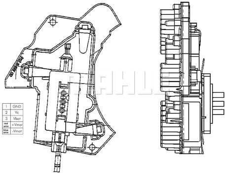 Regulator, interior blower BEHR *** PREMIUM LINE *** ABR 24 000P - image 2