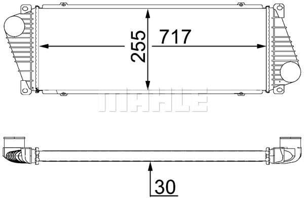 Charge Air Cooler BEHR CI 18 000S