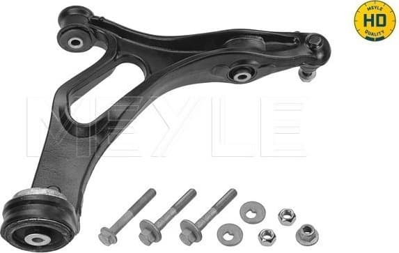 Control/Trailing Arm, wheel suspension MEYLE-HD: Better than OE. 116 050 0186/HD