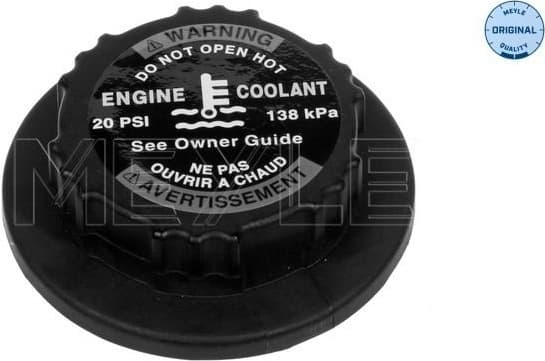 Cap, coolant tank MEYLE-ORIGINAL: True to OE. 014 238 0002