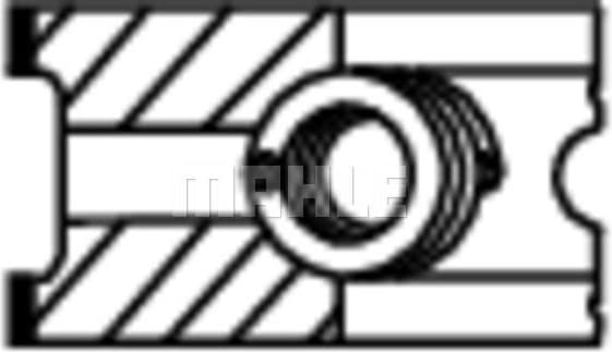 Piston Ring Set 081 76 N1 - image 3