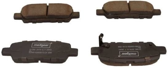 Brake Pad Set, disc brake 19-3381