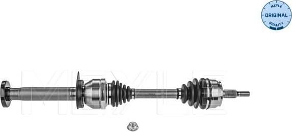 Drive Shaft MEYLE-ORIGINAL: True to OE. 100 498 0616