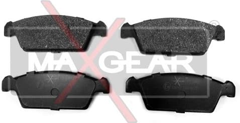 Brake Pad Set, disc brake 19-0480 - image 2