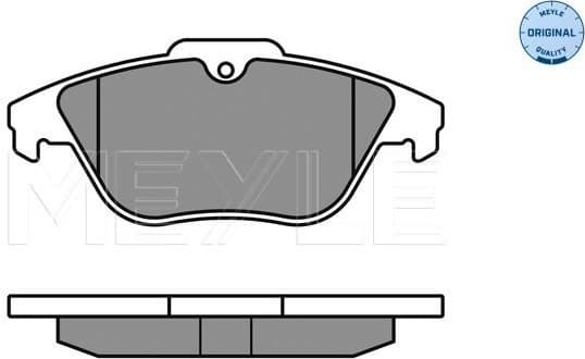 Brake Pad Set, disc brake MEYLE-ORIGINAL: True to OE. 025 242 5317 - image 2