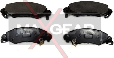 Brake Pad Set, disc brake 19-0554