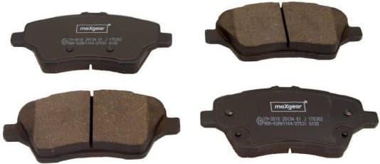 Brake Pad Set, disc brake 19-3018