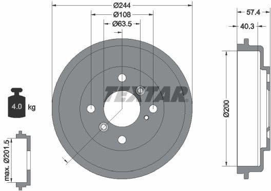Brake Drum 94031900