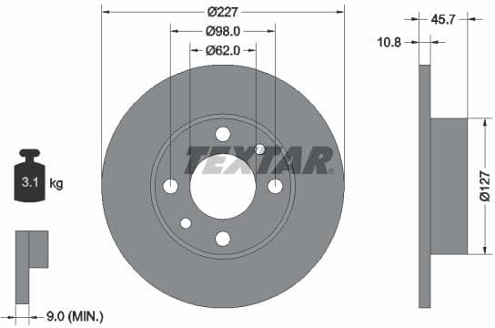 Brake Disc 92019300