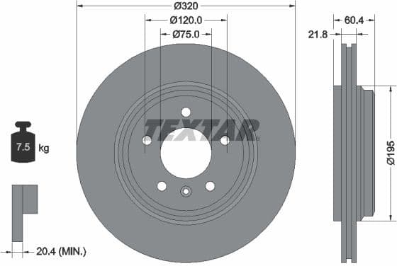 Brake Disc PRO 92107003