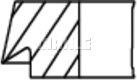 Piston Ring Set 040 RS 10012 0N0 - image 2