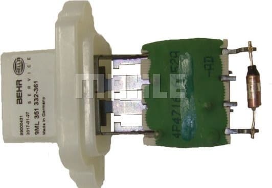 Resistor, interior blower BEHR *** PREMIUM LINE *** ABR 97 000P - image 7