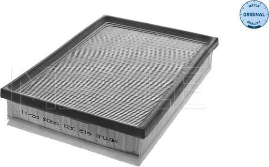 Air Filter MEYLE-ORIGINAL: True to OE. 612 321 0003