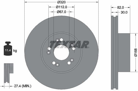 Brake Disc 92056600
