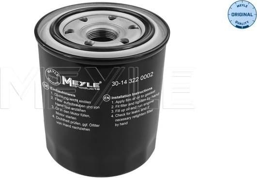 Oil Filter MEYLE-ORIGINAL: True to OE. 30-14 322 0002