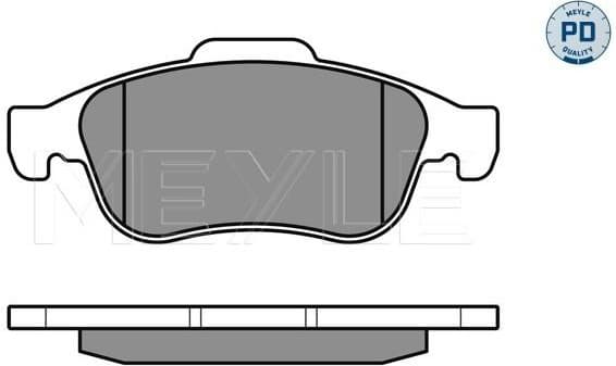 Brake Pad Set, disc brake MEYLE-PD: Advanced performance and design. 025 249 1418/PD - image 2