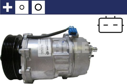 Compressor, air conditioning BEHR ACP 79 000S