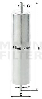 Fuel Filter WK 5010