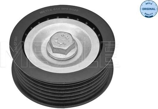 Deflection/Guide Pulley, V-ribbed belt MEYLE-ORIGINAL: True to OE. 614 009 0020