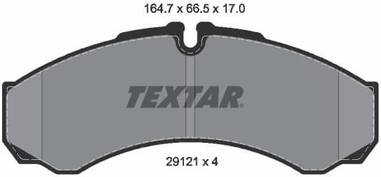 Brake Pad Set, disc brake Q+ 2912111