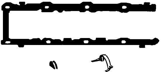 Gasket Set, cylinder head cover RK6398