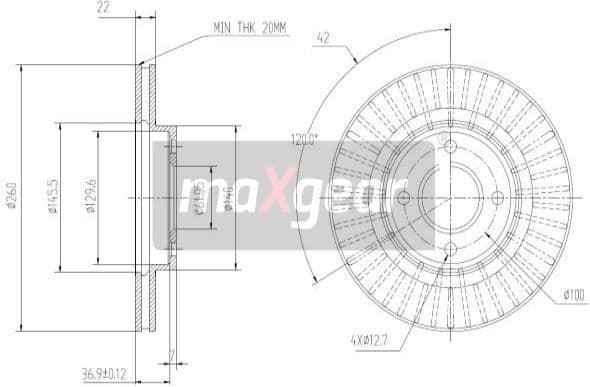 Brake Disc 19-3218