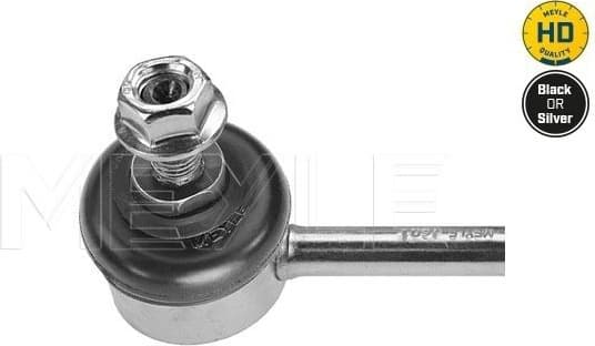 Link/Coupling Rod, stabiliser bar MEYLE-HD: Better than OE. 53-16 060 0014/HD