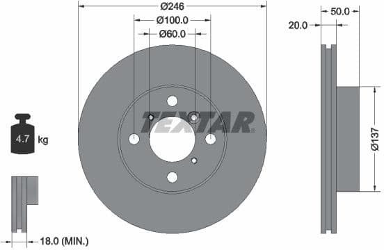 Brake Disc 92104500