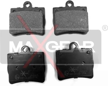Brake Pad Set, disc brake 19-0411 - image 2