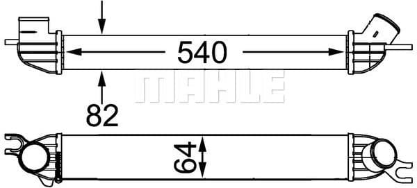 Charge Air Cooler BEHR CI 188 000S