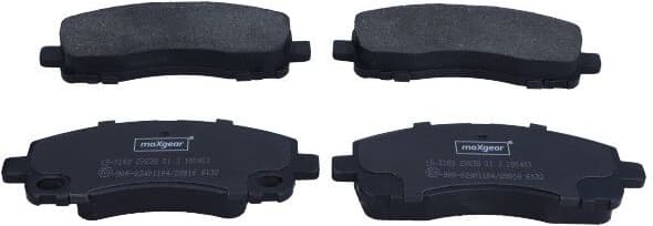 Brake Pad Set, disc brake 19-3169