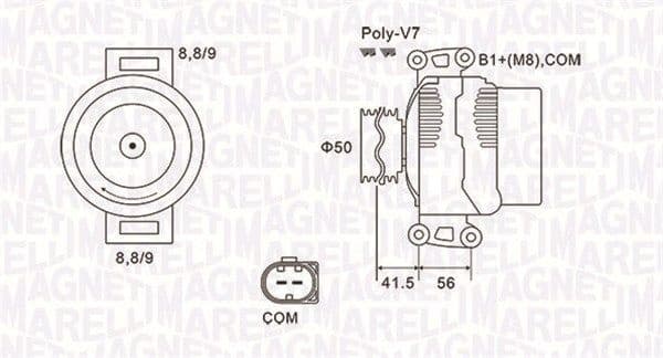 Alternator 063732108010