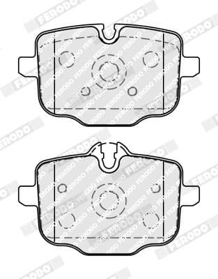 Brake pads rear, Top Quality FDB5056