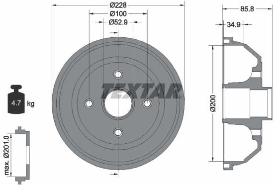 Brake Drum 94024100