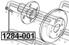 Wheel Stud 1284-001 - image 2