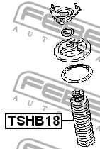 Dust Cover Kit, shock absorber TSHB18 - image 2