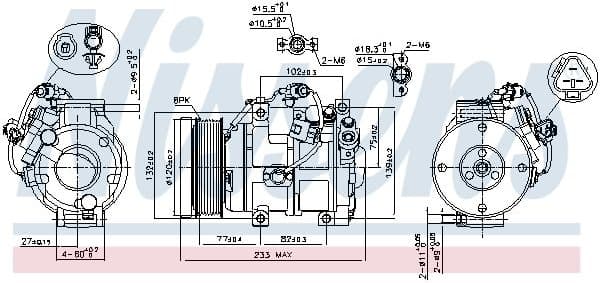 Compressor, air conditioning ** FIRST FIT ** 89511 - image 5