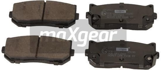 Brake Pad Set, disc brake 19-2167