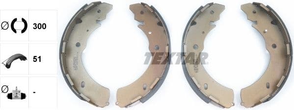 Brake Shoe Set 91073000