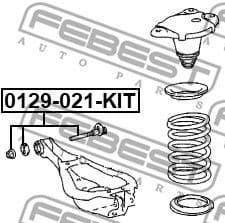 Camber Correction Screw 0129-021-KIT - image 2