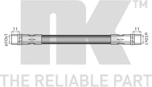 Brake Hose 853652 - image 2