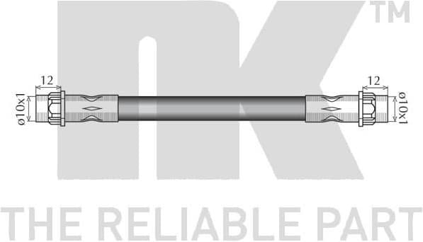 Brake Hose 853777 - image 2