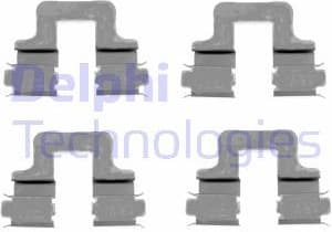 Accessory Kit, disc brake pad LX0379