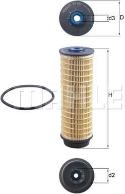 Fuel Filter KX564D