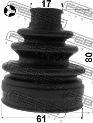 Bellow, drive shaft 0215-T31RT - image 2